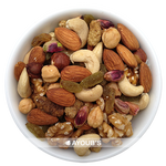 Mix of Pistachios Almonds Cashews Hazelnuts Walnuts Raisins Mulberries