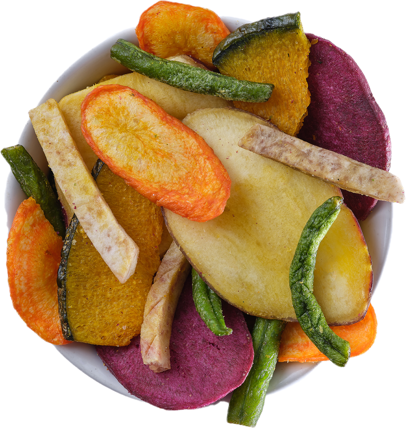 Veggie Chips - Purple Yam, Carrot, Beans, Squash, Sweet Potato, Taro
