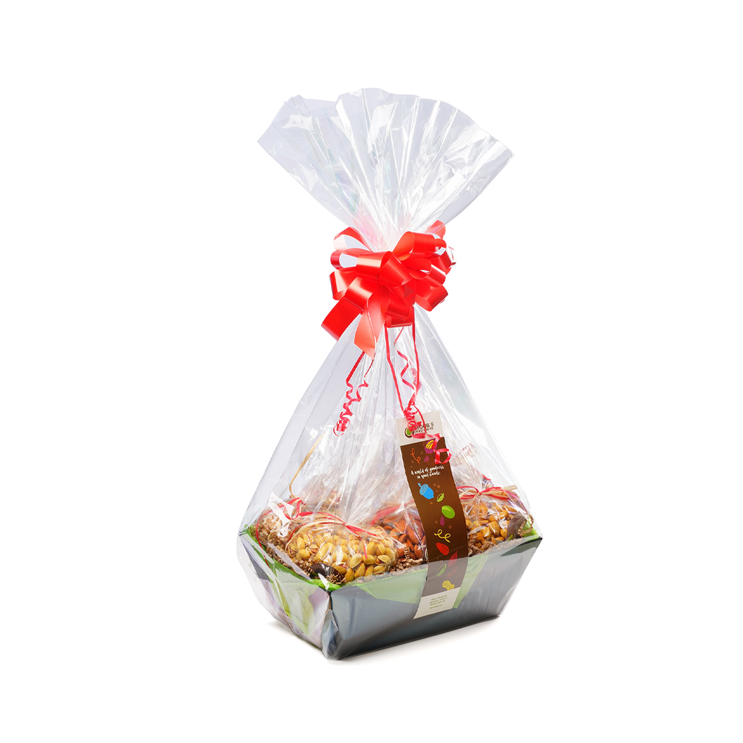 Brown Gift Basket S