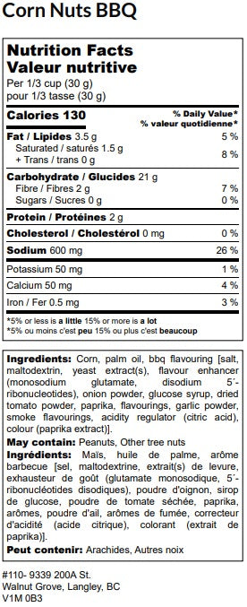 Corn Nuts - BBQ
