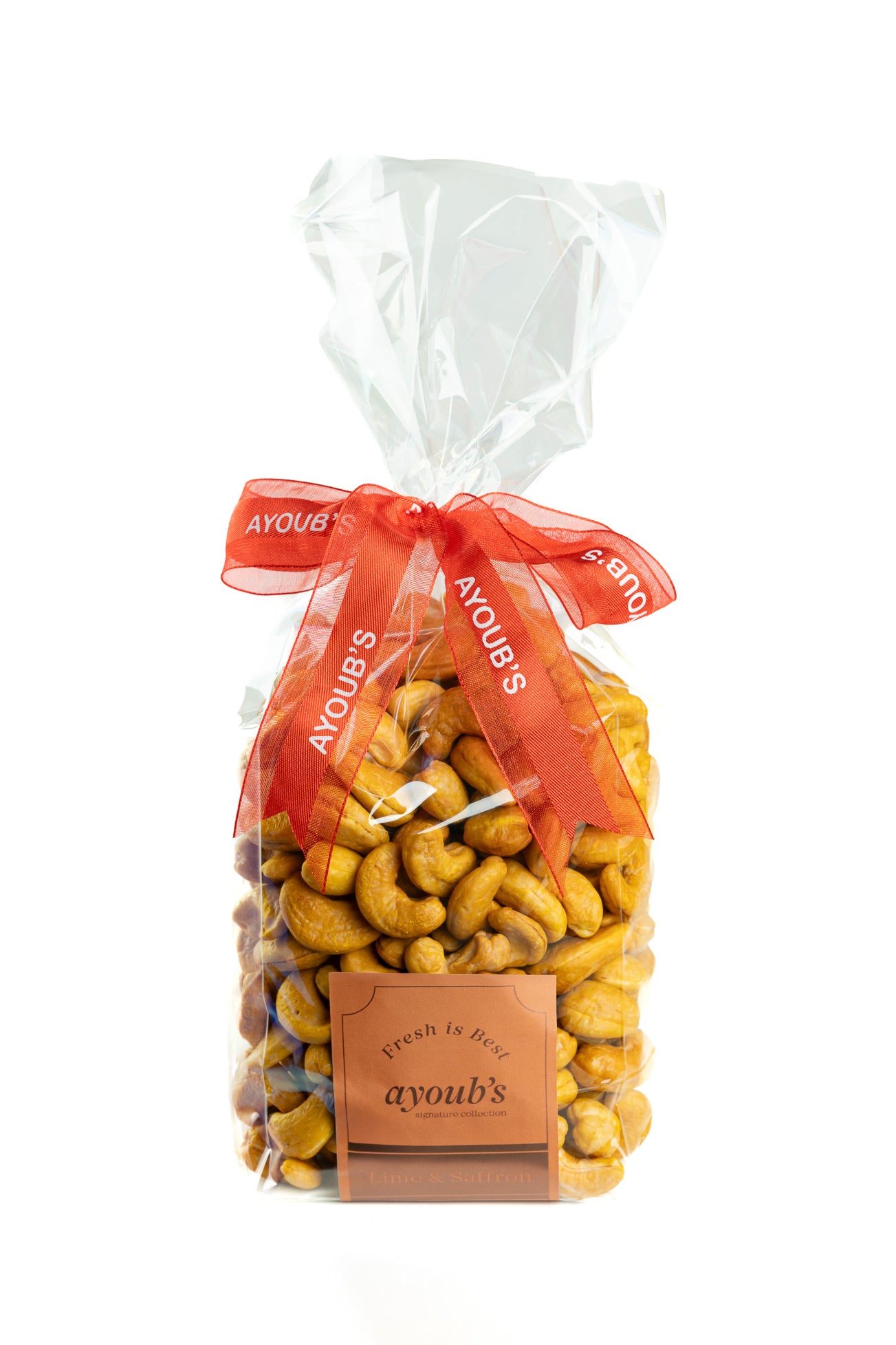 Goodie Bag - Lime & Saffron Cashews