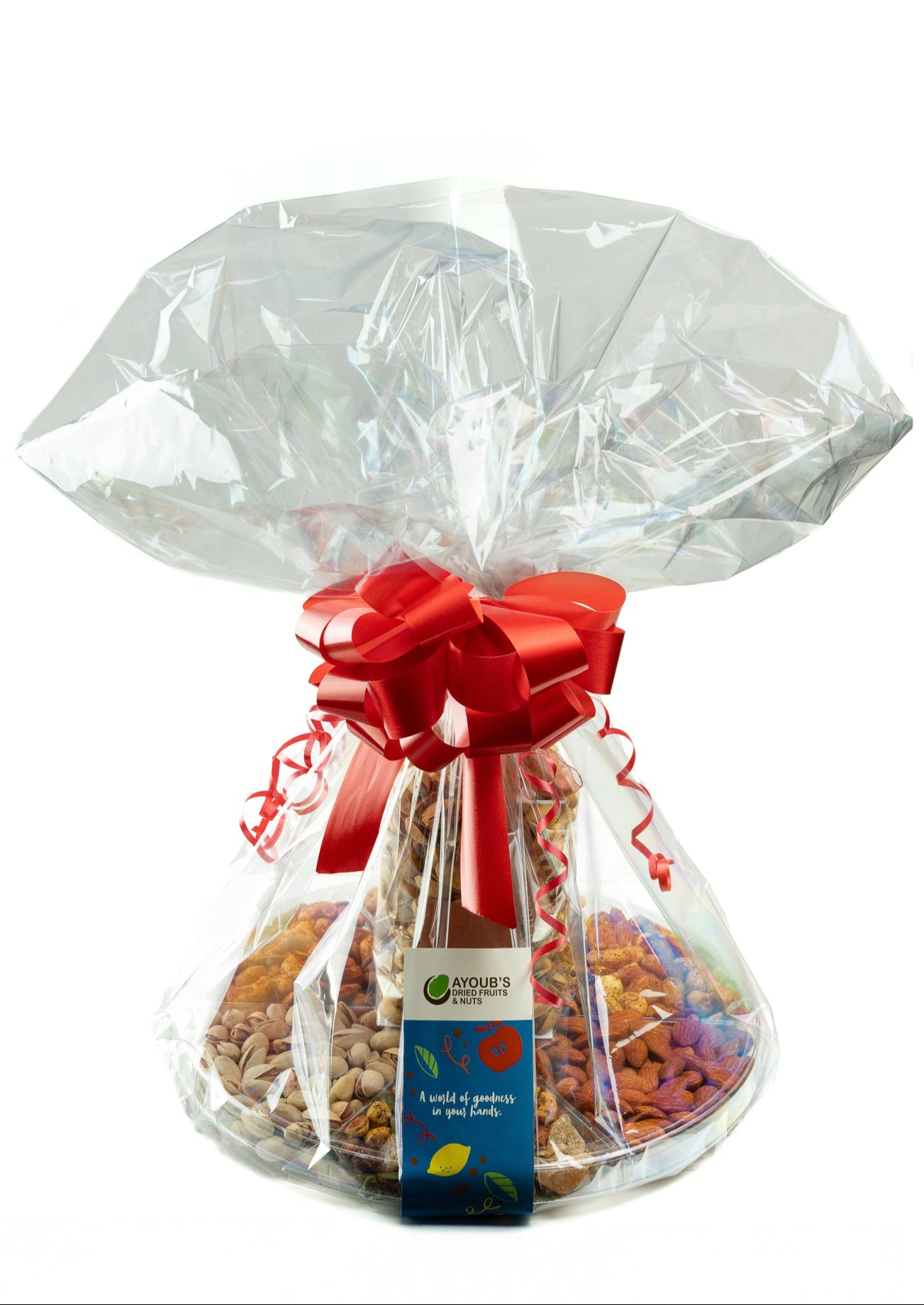 Blue Gift Basket