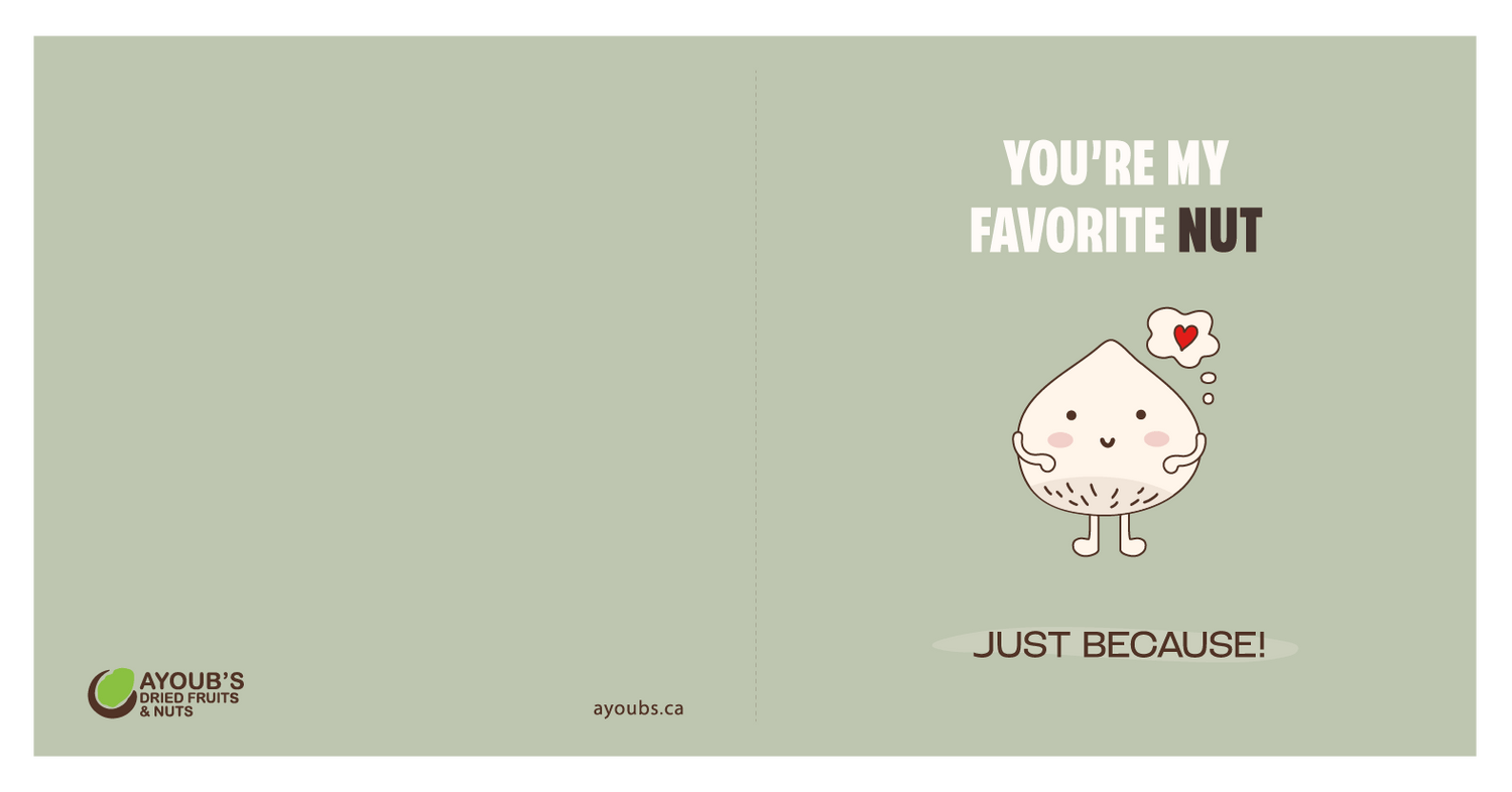 My Favorite Nut Card