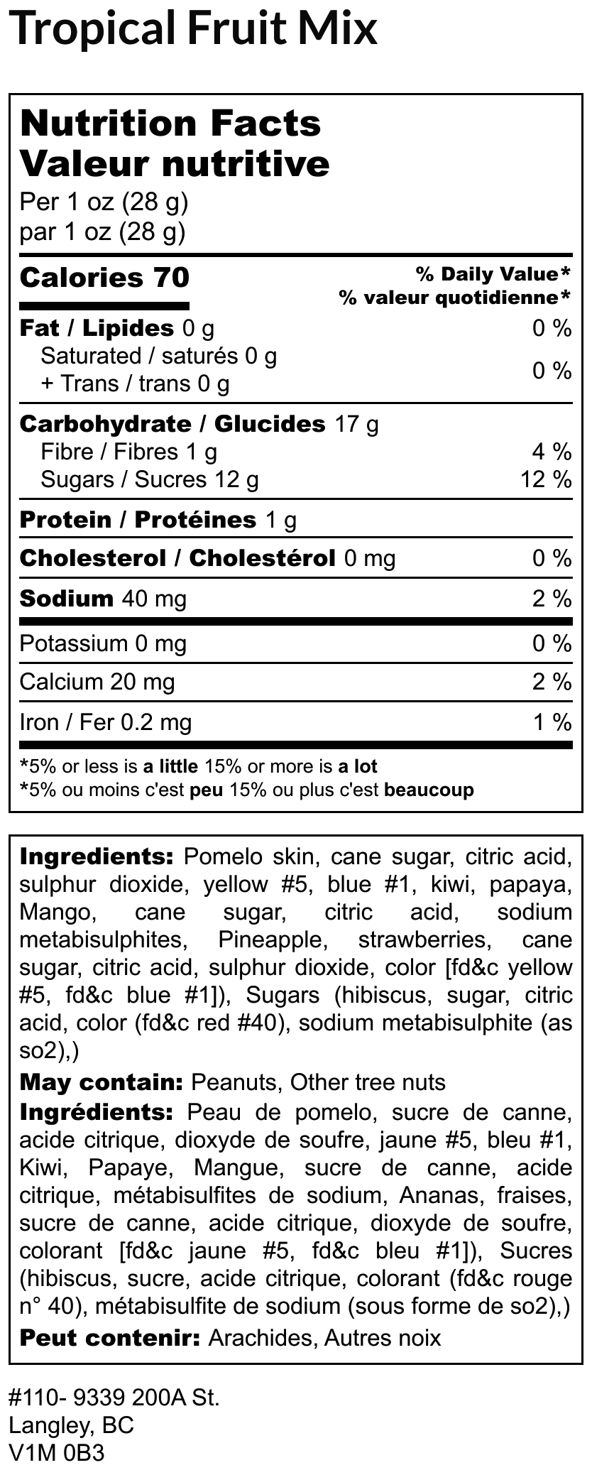Tropical Fruit Mix